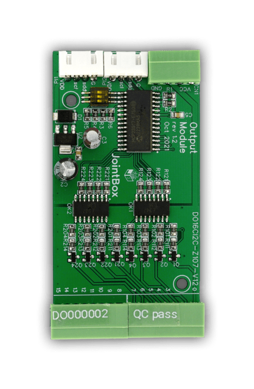 JointBox output module JointBox output module top view
