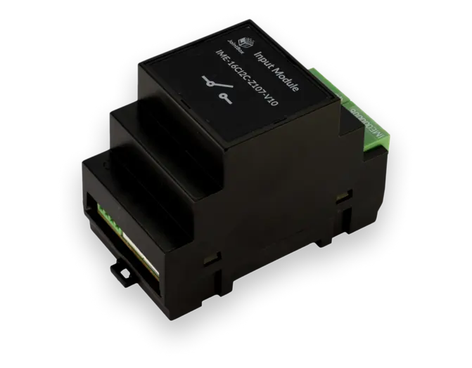 Input module with enclosure Input module with enclosure